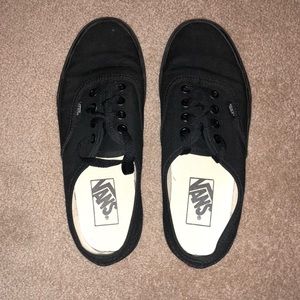 Black Vans